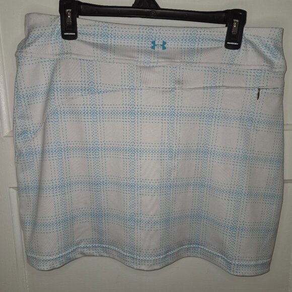 Under Armour Women's Skort- Blue & White - Size Medium - Picture 2 of 3